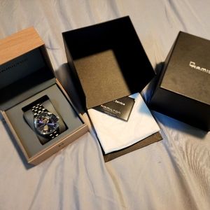 Hamilton Jazzmaster Open Heart Blue